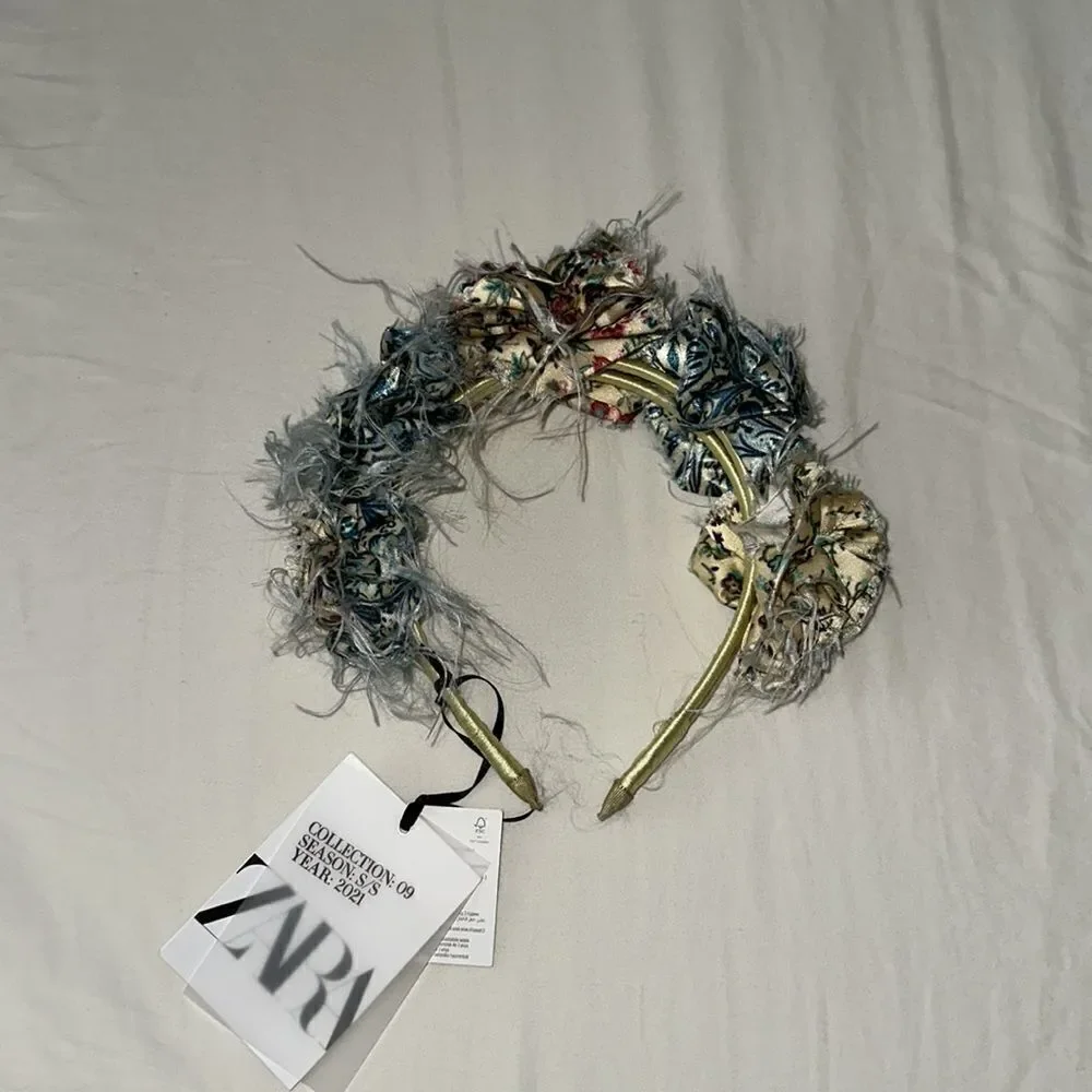 ZARA Kids | Ecru | FLORAL HEADBAND